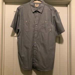 Vans Short Sleeve Button down Shirt
